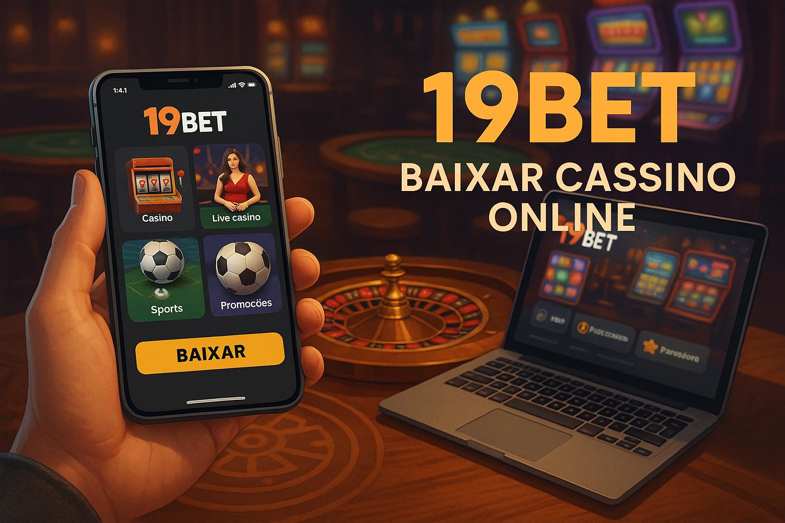Baixar o 19BET Cassino App