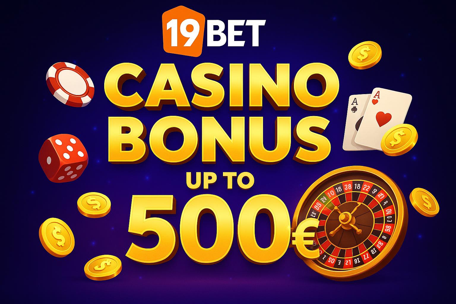 O bônus promocional 19BET é uma ótima maneira de começar sua aventura